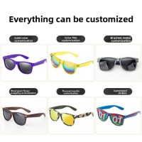 Wheat Straw Environmental Degradable Promotional Gift Sunglasses