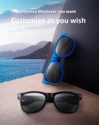 Wheat Straw Environmental Degradable Promotional Gift Sunglasses