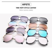 Double Beam Metal Sunglasses Toadstool sunglasses for Men and Women