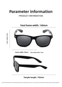Wheat Straw Environmental Degradable Promotional Gift Sunglasses