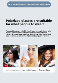 Polarized Anti-Ultraviolet Glare Large Frame Sunglasses